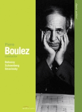 Album artwork for Pierre Boulez: Debussy, Schoenberg, Stravinsky