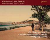 Album artwork for Mozart on the Beach - Piano Concertos 21 & 9