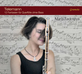 Album artwork for Telemann: 12 Fantasien für Querflöte ohne Bass