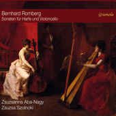 Album artwork for Romberg: Sonatas for Harp and Cello