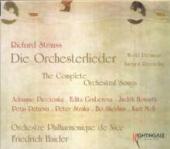 Album artwork for Strauss: Die Orchesterlieder / Complete Orchestral
