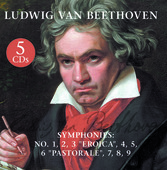 Album artwork for Beethoven - Symphonies: No.1,2,3 Eroica, 4,5,6 Pas