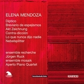 Album artwork for Elena Mendoza: Díptico 
