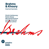 Album artwork for Brahms - Khoury: Clarinet Quintets