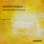 Album artwork for Marco Fusi - Giacinto Scelsi: Works For Violin And