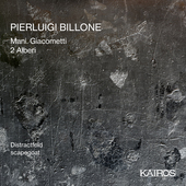 Album artwork for Pierluigi Billone - Mani. Giacometti / 2 Alberi 
