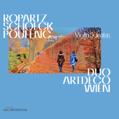 Album artwork for Ropartz, Schoeck & Poulenc: Violin Sonatas
