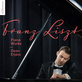 Album artwork for Franz Listz - Piano Works: Dean Erjavc 