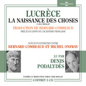 Album artwork for LUCRECE LA NAISSANCE DES CHOSE